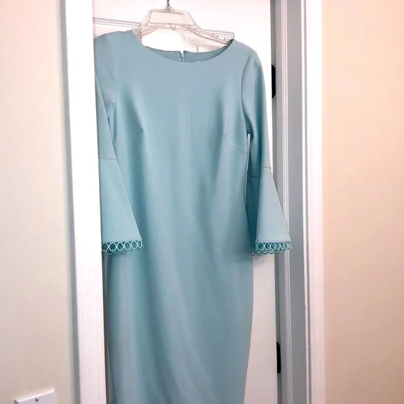 Calvin Klein size 2 light blue dress. Worn once Calvin Klein size 2 light blue dress. Worn once